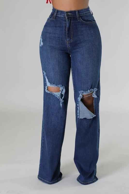 Jade Wide leg Jean Dark Wash e03221ef-ed66-4b39-9a2b-a29e6d3e3b4b