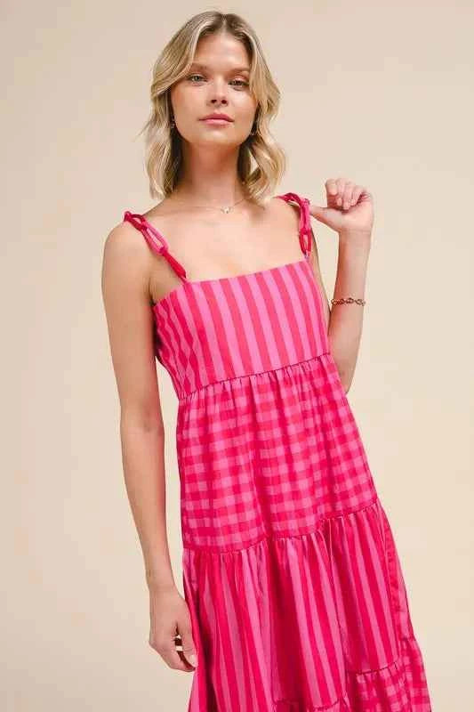 SO ME Stripe Tiered Maxi Dress with Colorful Chain Strap e0ae5899c637405db3b095ff219a0439-Max-Origin