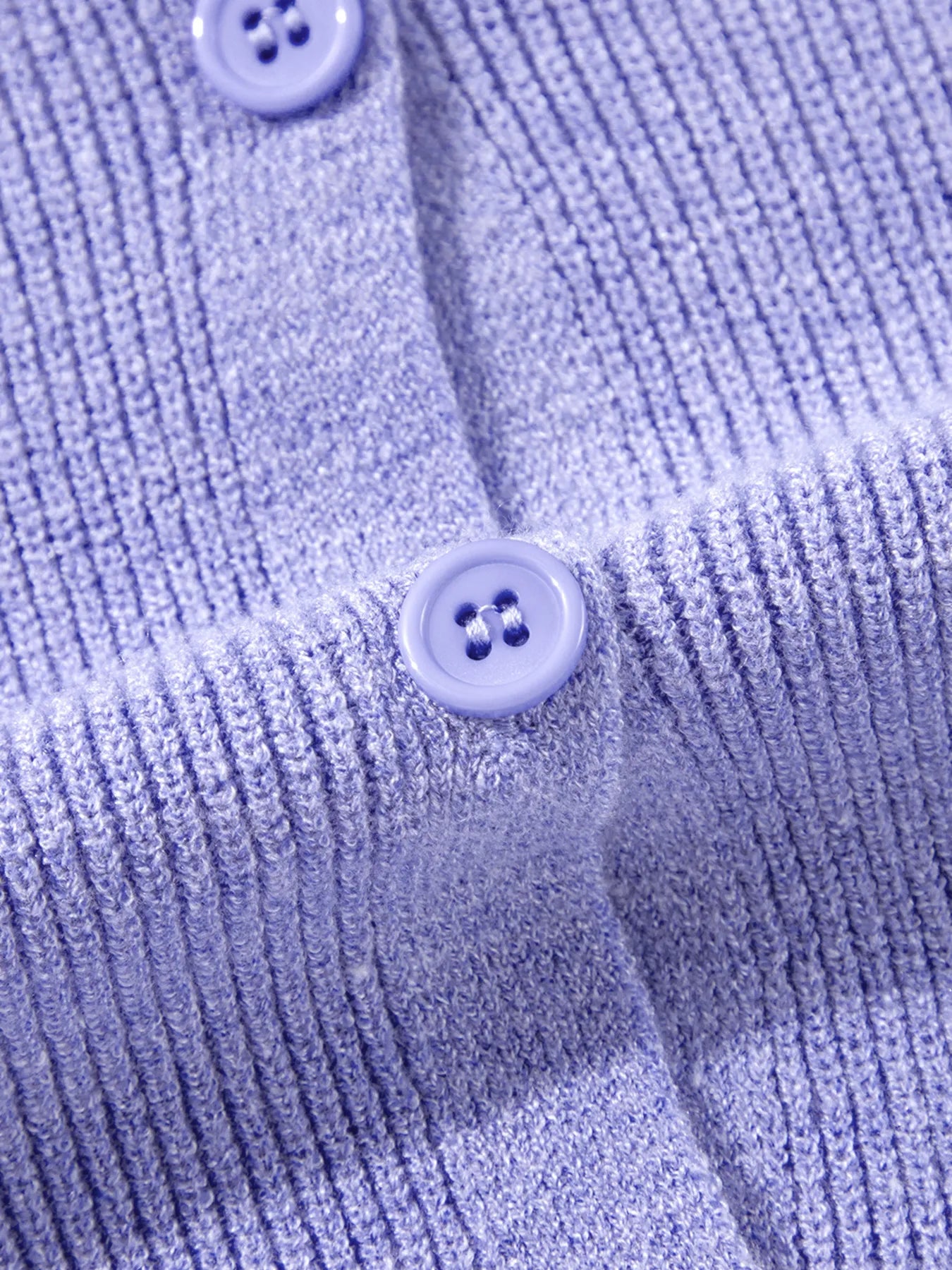 Ribbed Knit Button Front V Neck Cardigan e4866bf2fac8460e89b6204a512b12e5-Max-Origin