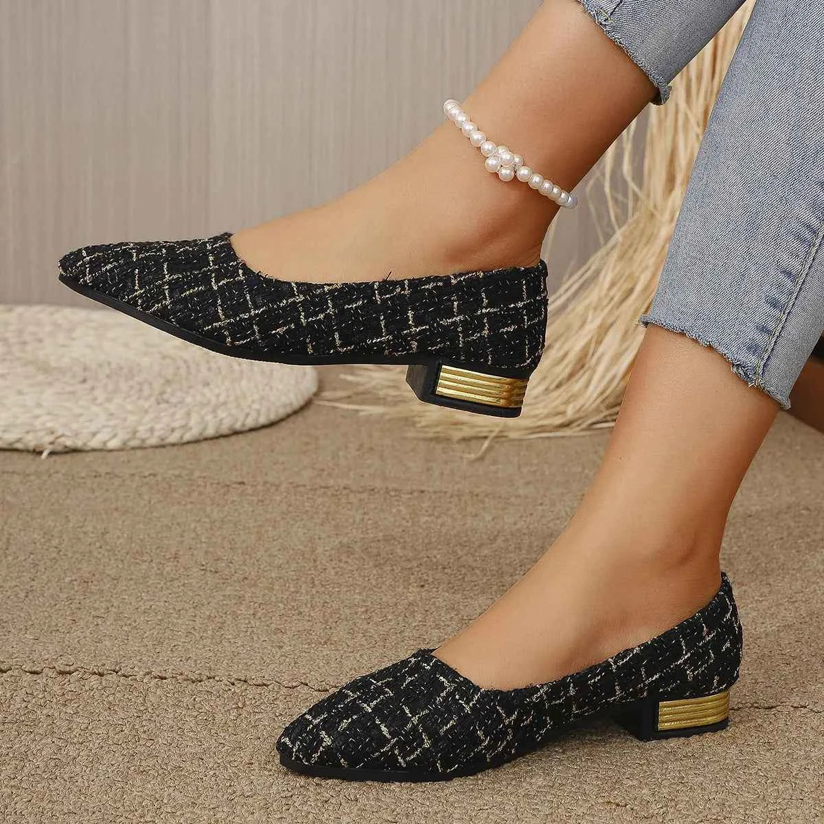 Point Toe Block Heels Slip-Ons e6fe790e93594cf0aed61f7aae855eae-Max-Origin