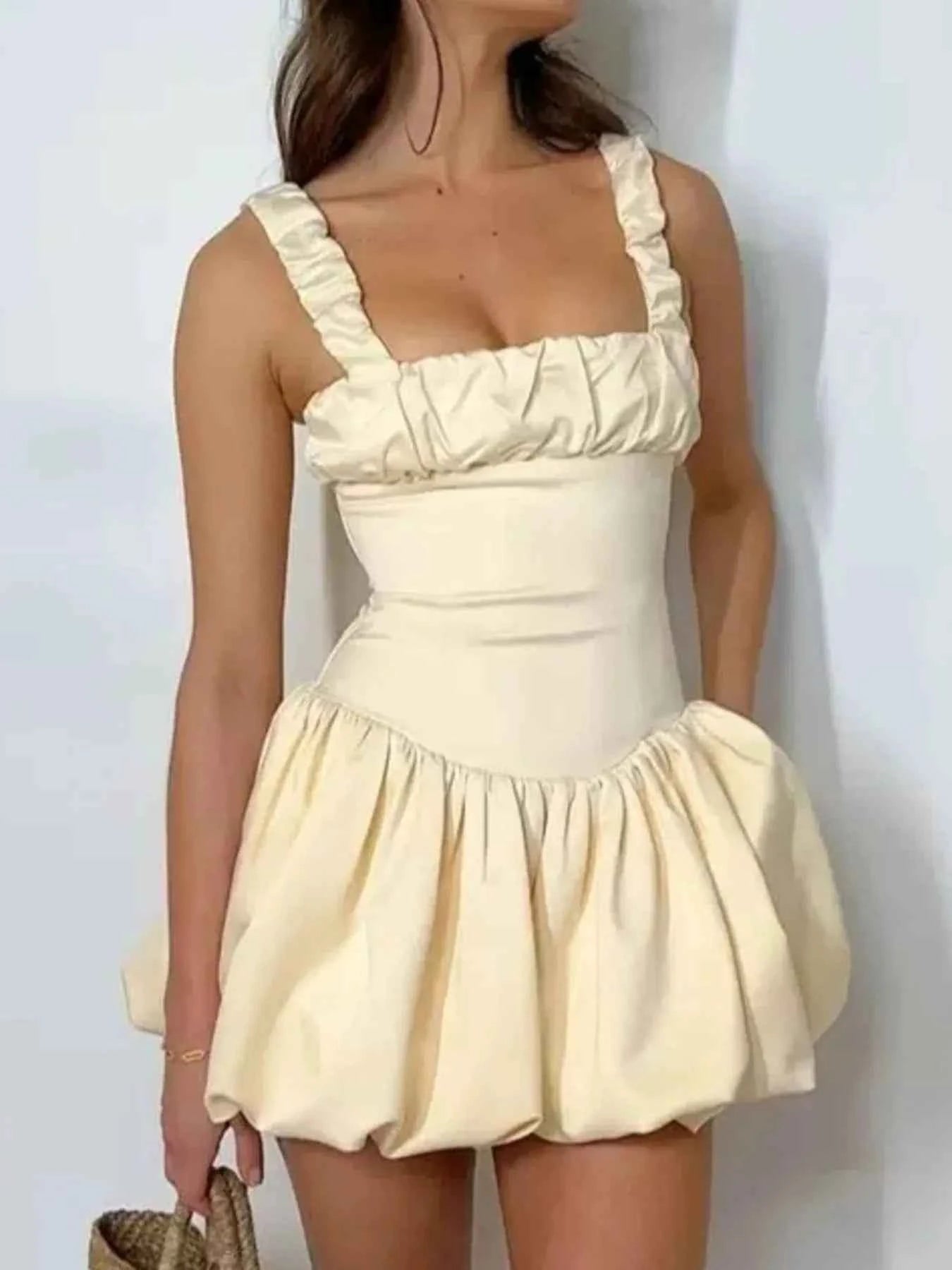 Bubble Hem Mini Dress ee5d7550-3d8a-4e7e-a019-9b113cbc7841-Max-Origin