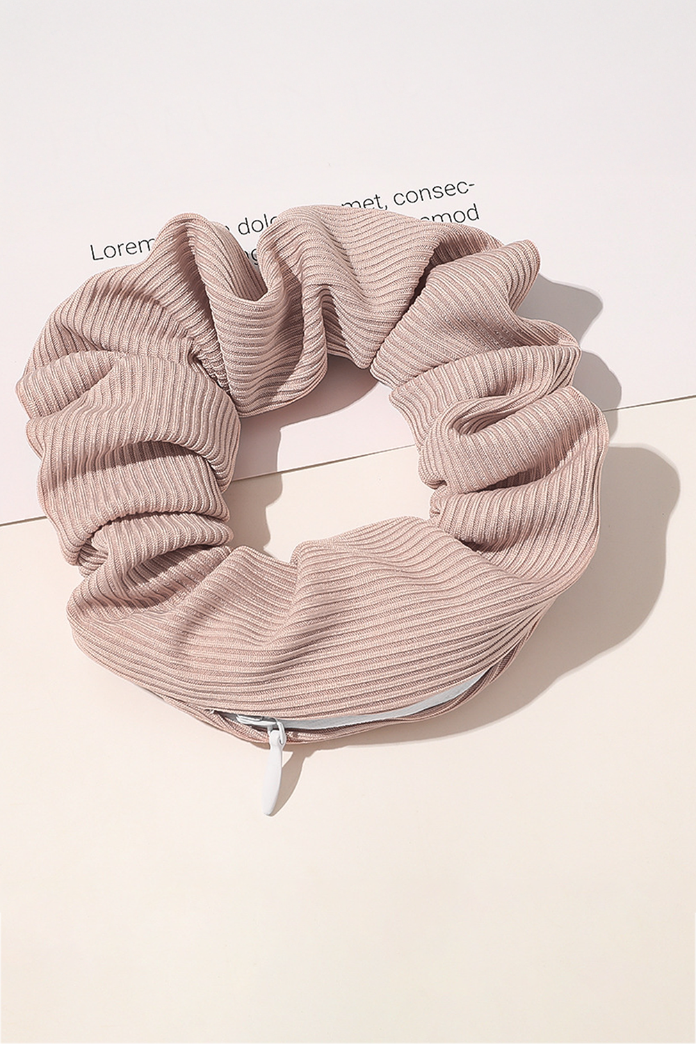 Delicacy Pocket Scrunchie With Hidden Zipper f32763c59ce0f661
