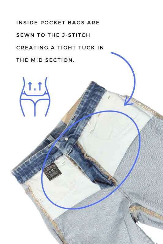 TUMMY CONTROL HIGH RISE CUFFED WIDE LEG JEANS f5d80a80-8483-43d6-b19b-b649fabc6904