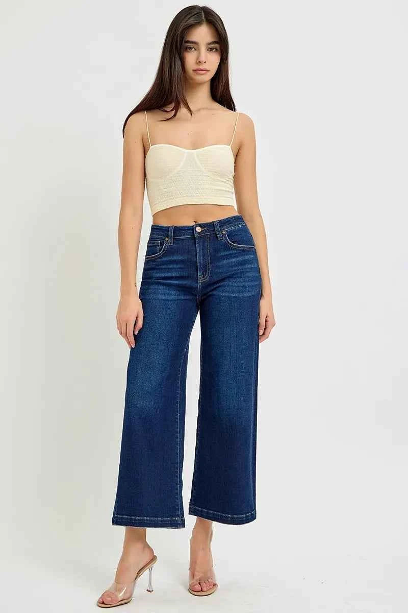 RISEN High Rise Crop Wide Jeans f6020aaeb39f4c629b60a00e653b41ba-Max-Origin