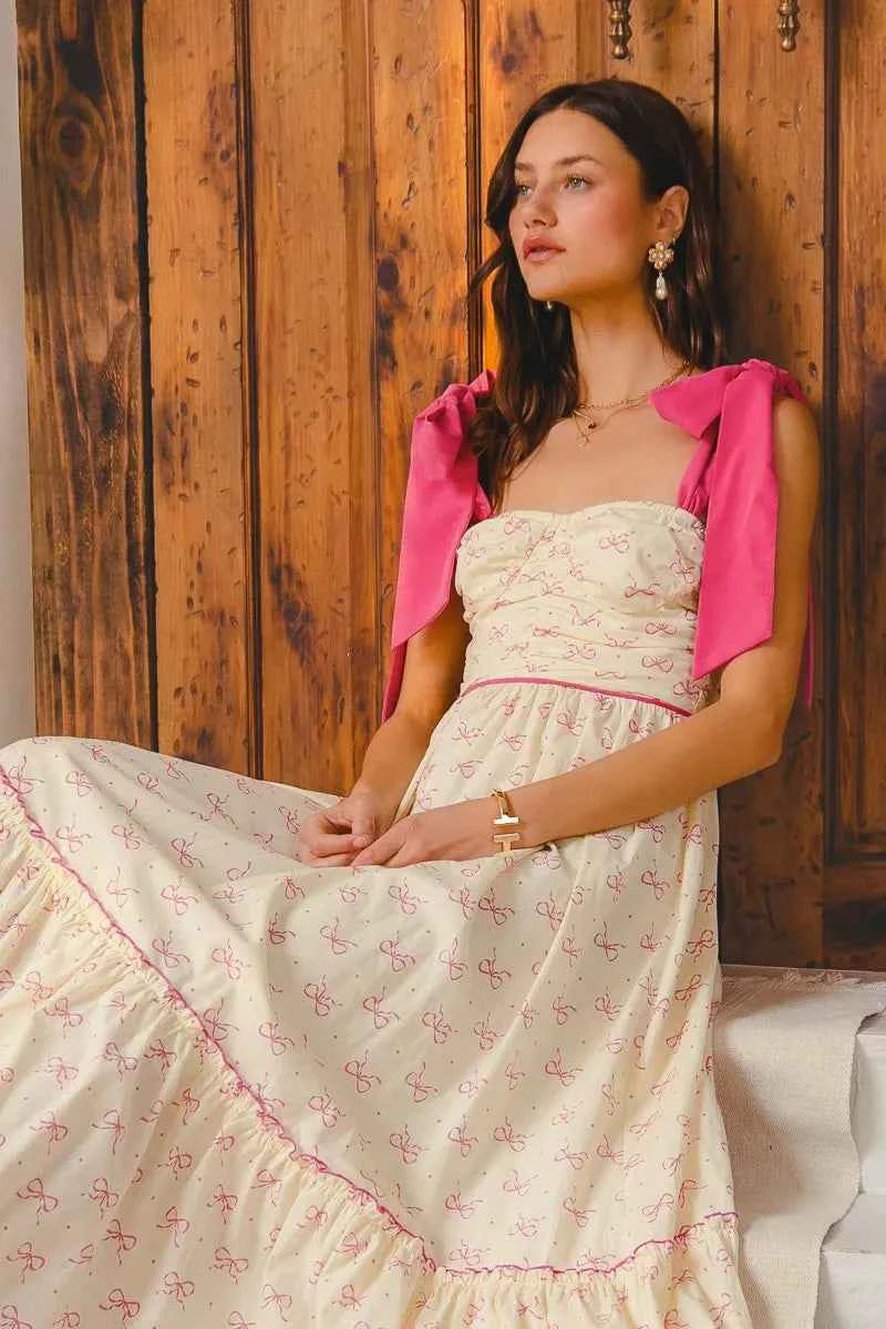 SO ME Ribbon Flowy Maxi Dress with Contrast Trim f8e5b9675fc14ff9a5b30abc4730b1c2-Max-Origin