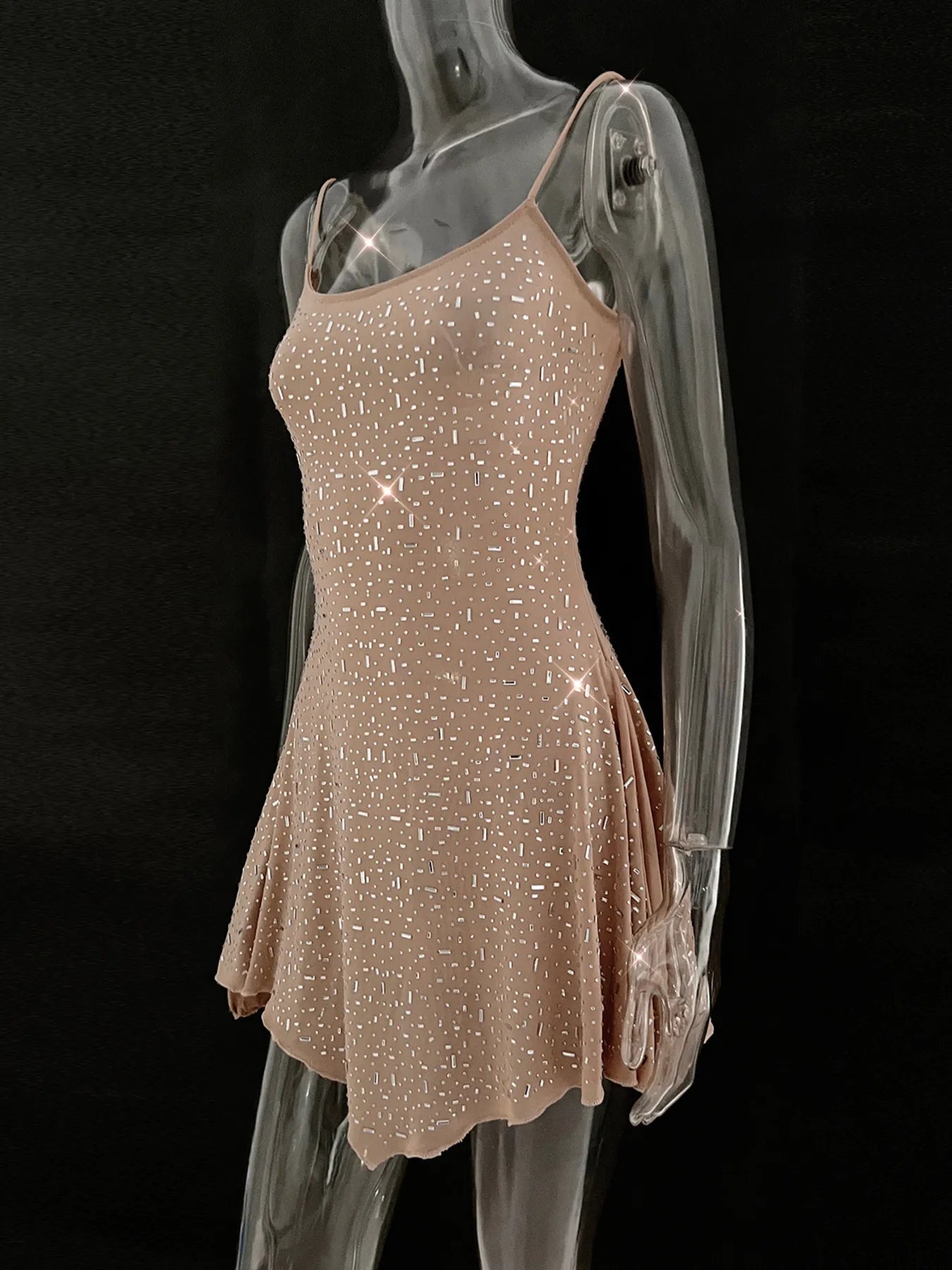 Rhinestone Decor Mini Cami Dress fd65b16ecbdd47e4a85c404b9de3ea55-Max-Origin