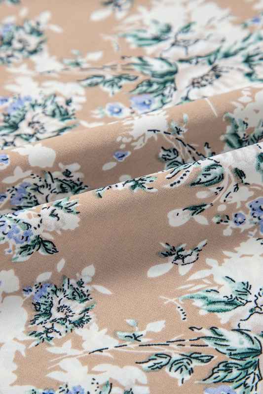 Floral Smocked Puff Sleeve Maxi Dress fea59c1e-cdb6-442b-b114-49d0743fbdda