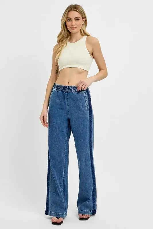 RISEN Full Size Elastic Waist Wide Leg Jeans Plus Size febecd46-fc12-4b00-8cc8-51be8963c5f3-Max