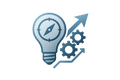 Purpose-Driven Innovation icon with transparent background