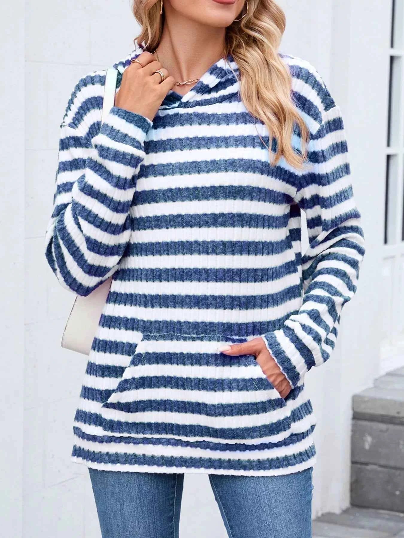 Striped Dropped Shoulder Hoodie 0021237d-f2e1-4c3d-90c8-93c2da9bc58c-Max-Origin
