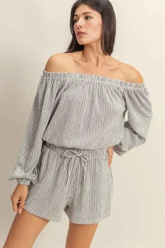 HYFVE Off Shoulder Top and Shorts Set 0047674bdb334daca5b03be83586de0c-Max-Origin