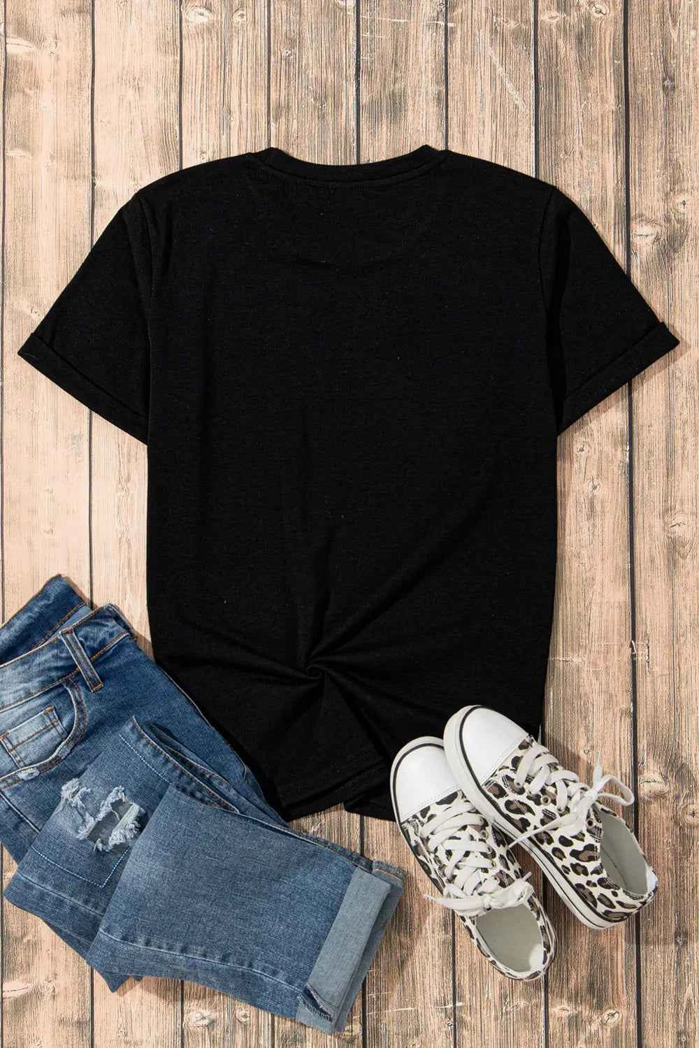Graphic Round Neck Short Sleeve T-Shirt 0091bd68-4fb9-4c28-ad51-d7c106691e48-Max