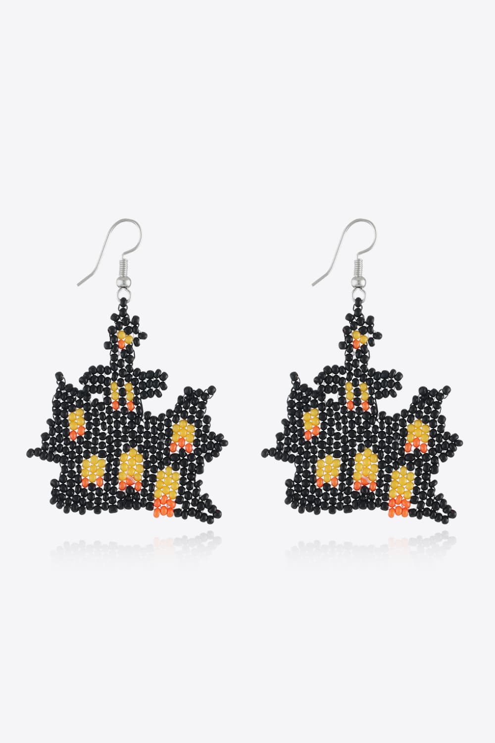 Halloween Theme Earrings Castle One Size 009846d2454a448789c7fd0de3af1c67-Max
