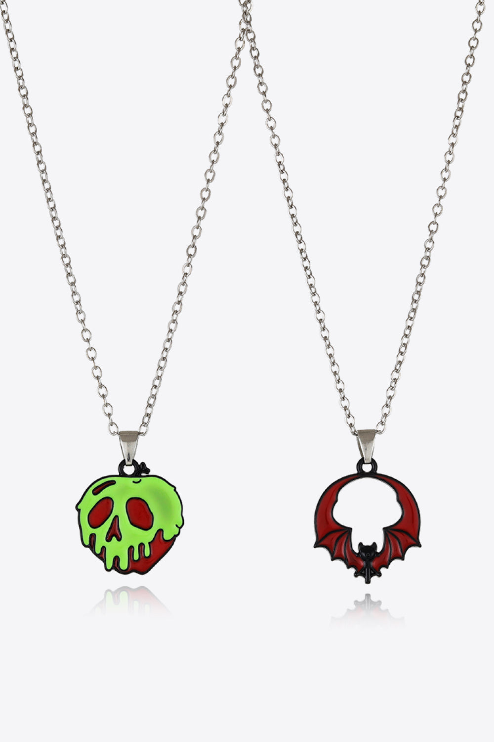 Two-Piece Halloween Theme Necklace Set Style H One Size 010dfcb89c4e48658e05dfce177f4263-Max