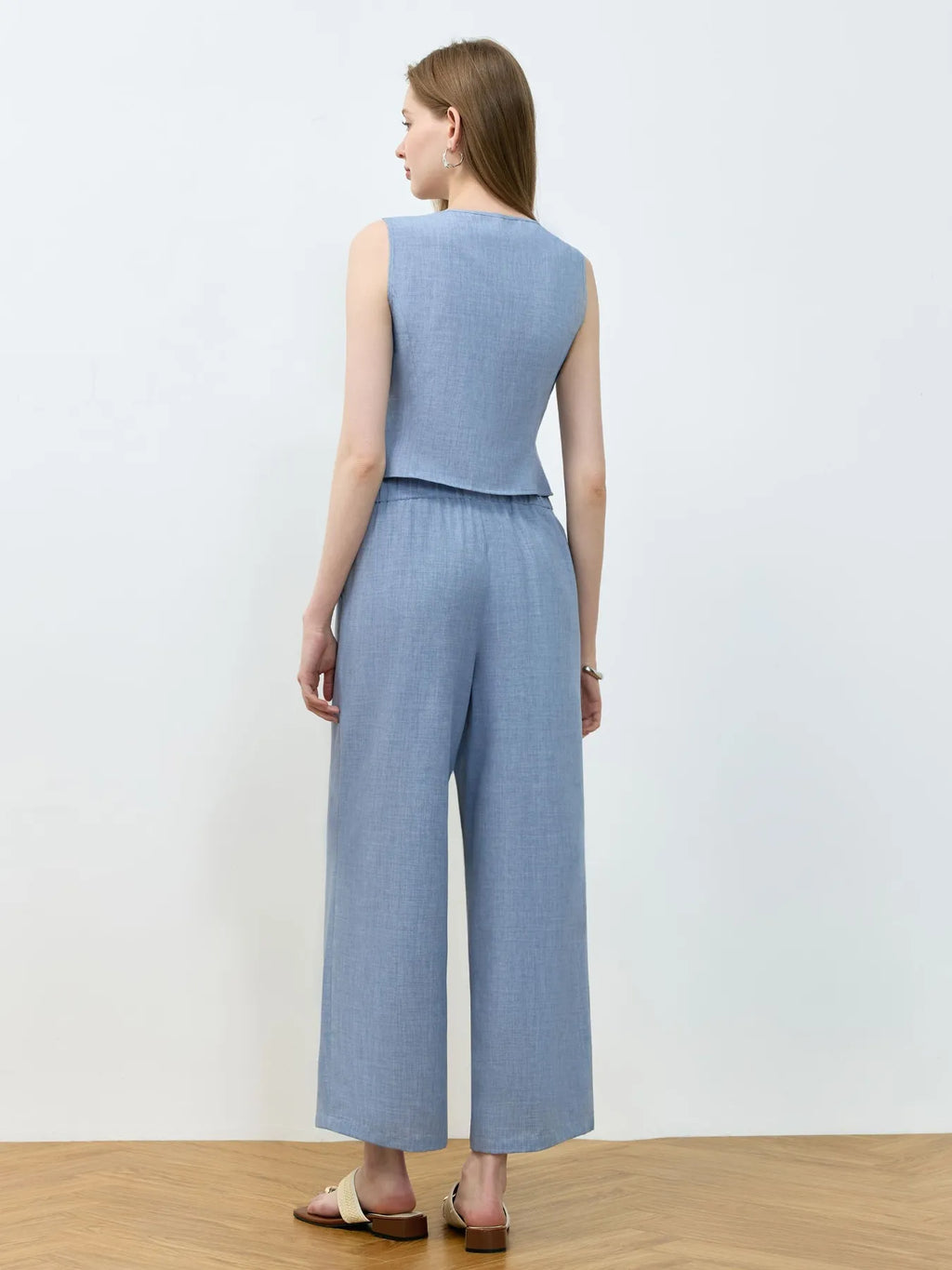 Tie Front Vest and Wide Leg Pants Set 0126e9e7-1d9d-4a8a-9952-67b1ae6559e9-Max-Origin