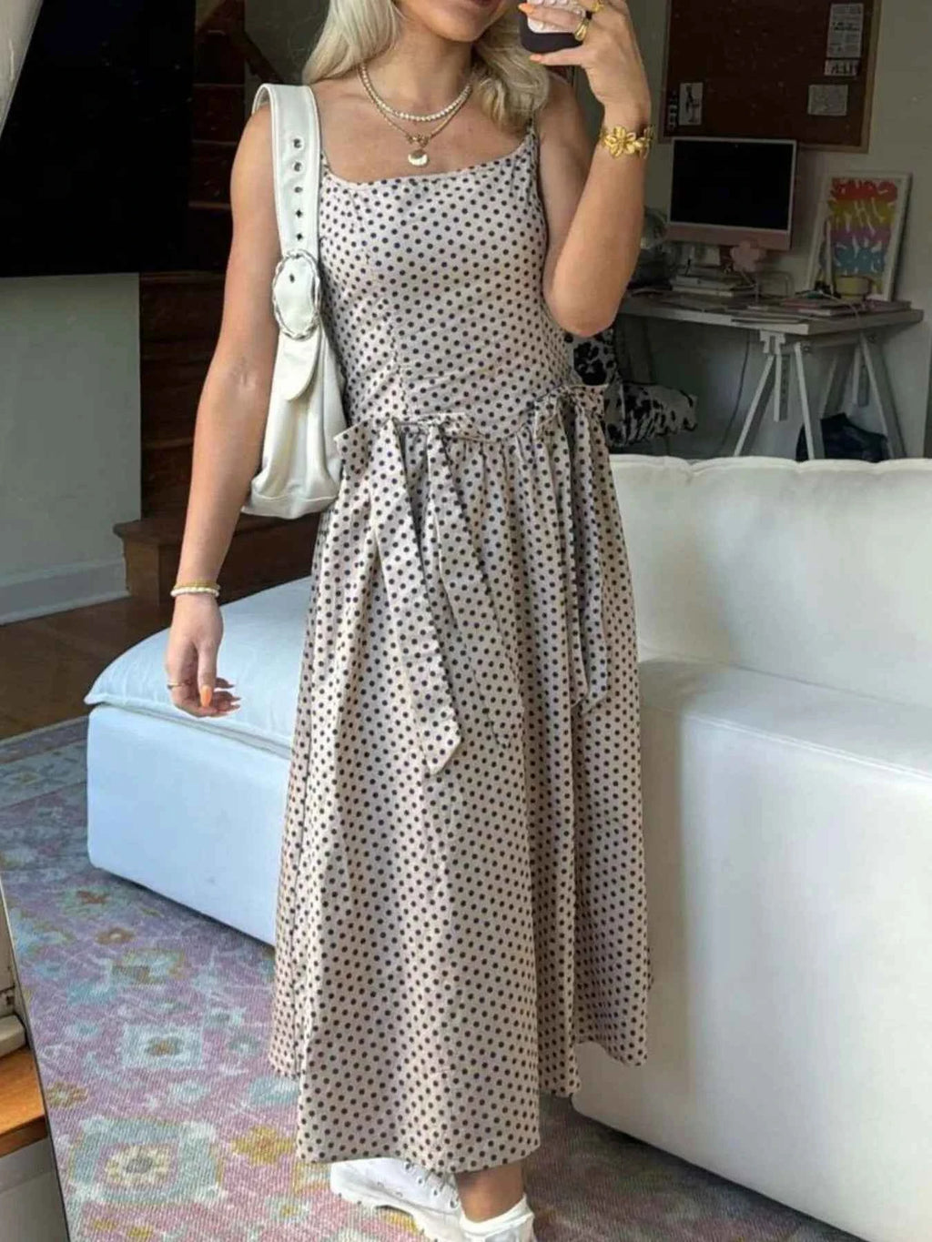 Bow Detail Midi Cami Dress 01777385-3a32-4af3-85f0-47f2278c7218-Max-Origin