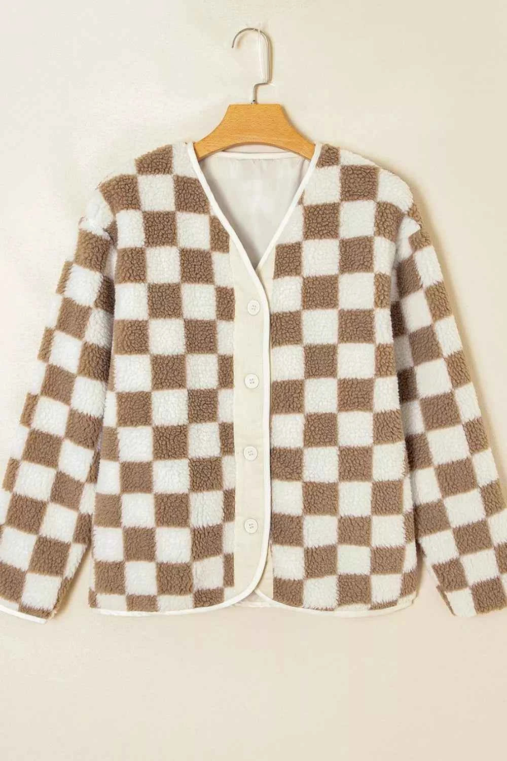 Checkered Sherpa Oversized Button Up Jacket 01bcd566-31bc-49f1-8e45-68e909ee0c6e-Max-Origin