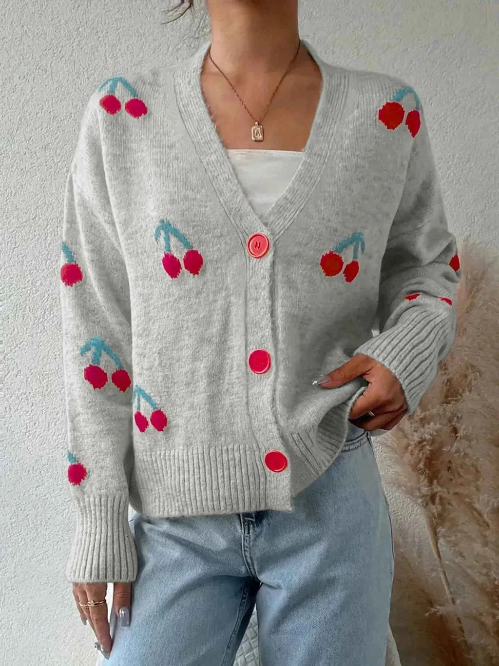 Cherry Button-Up Knit Cardigan 01cab22d-2096-4f8d-bf23-4ae20580eff5-Max-Origin