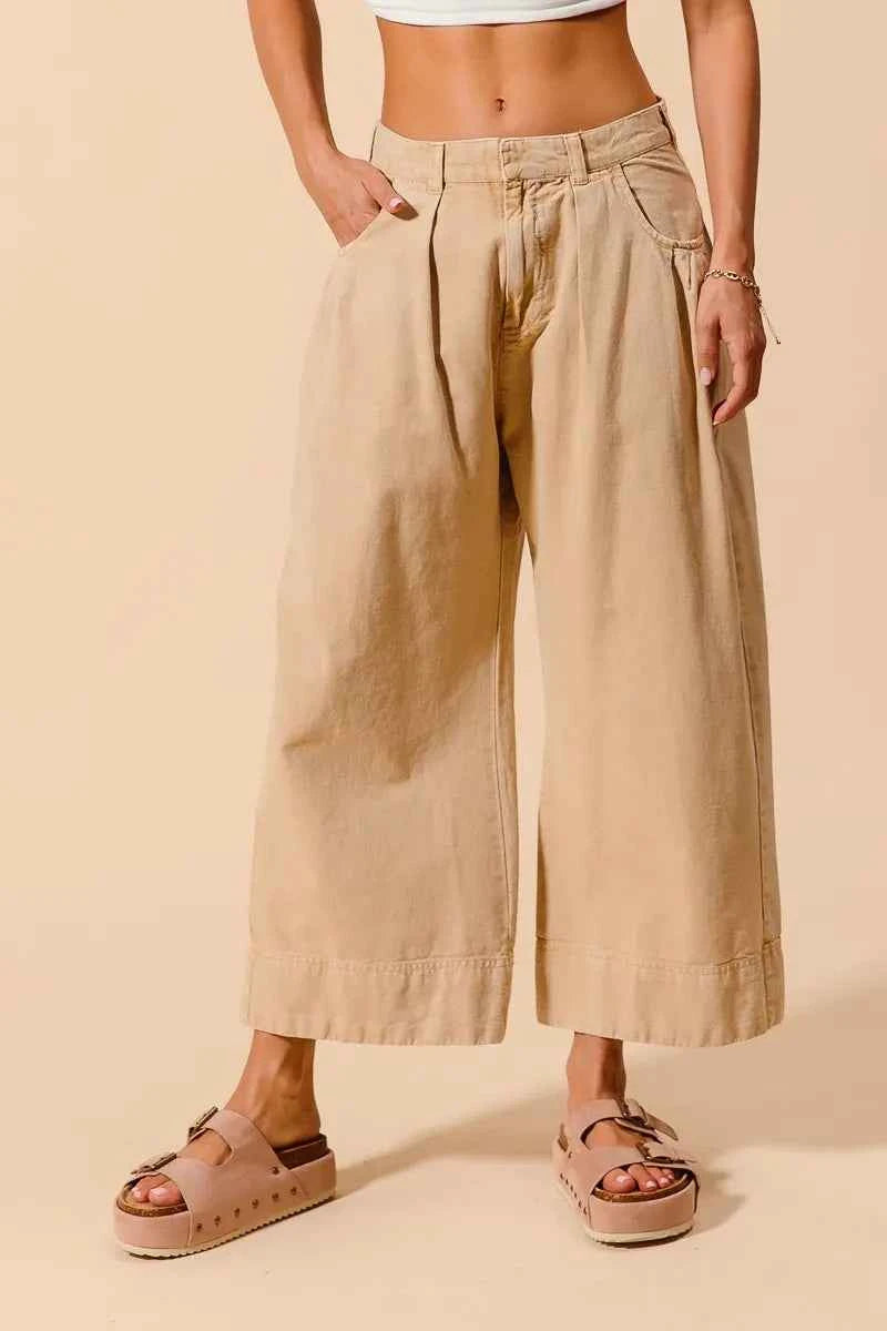 SO ME Mid Rise Wide Leg Chino Pants With Pockets 01fa8ffcf39941ef90d6ba934e129183-Max-Origin