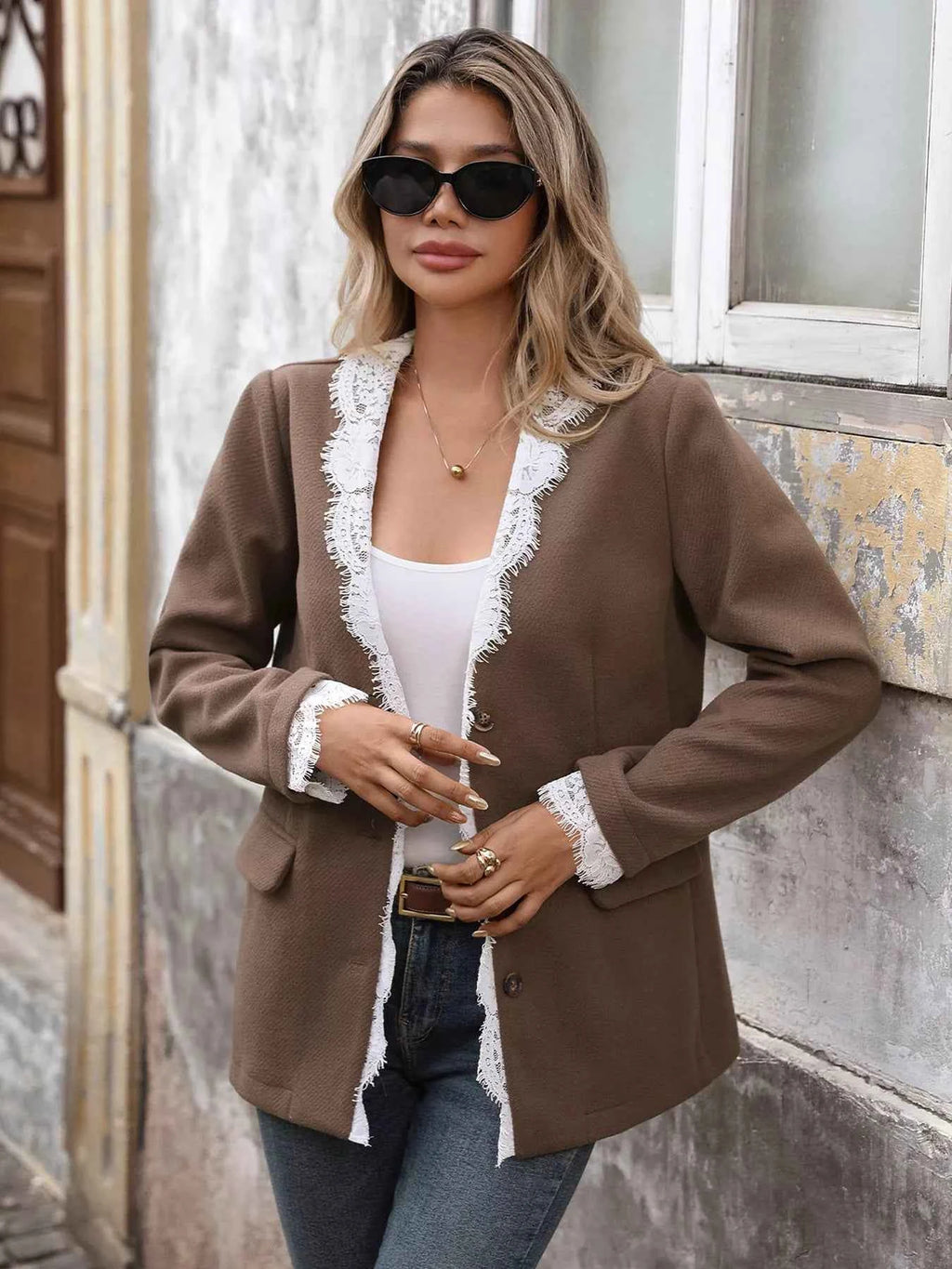 Lace Detail Button Up Blazer 024c0ec5fb7c4d4dbef0eba80e690e71-Max-Origin