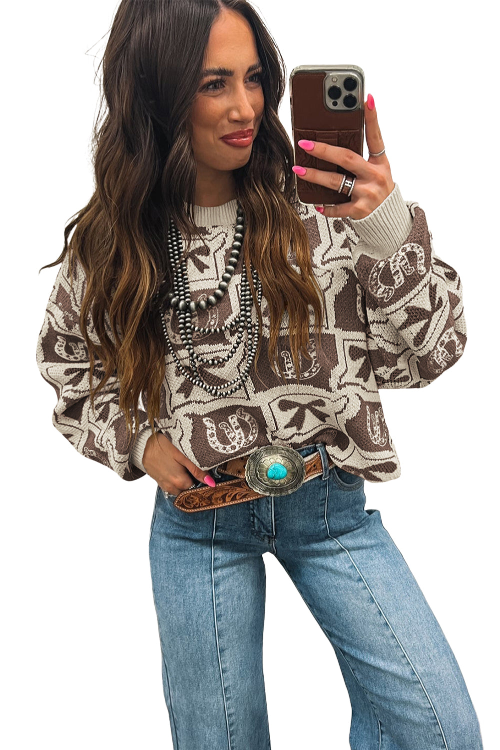 Light Blue Colorblock Bow Pattern Drop Sleeve Sweater 03134e4febf2e017_e5806664-8505-4f0a-a7ee-f4fe472165e3