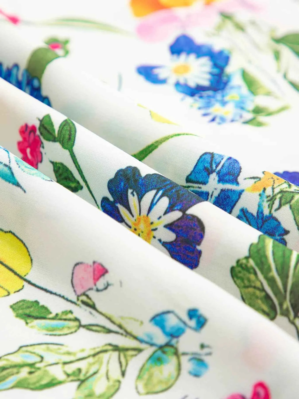 Floral Print Ruffle Layered Short Sleeve Blouse 033b81d0eb1a4867915d41606322ca3e-Max-Origin