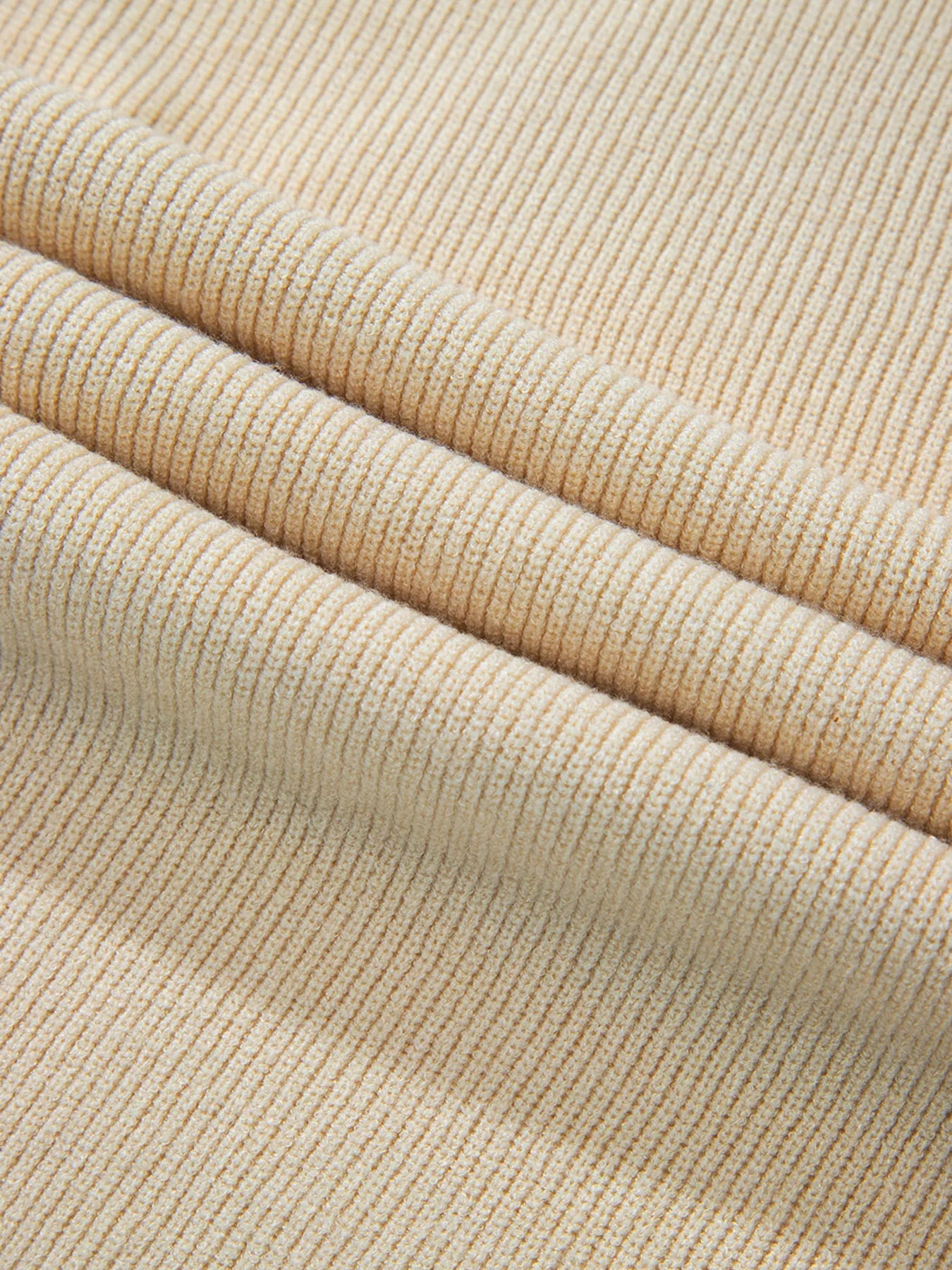 Ribbed Knit Button Front V Neck Cardigan 034eaa18f7f74731a12eb49a381304e8-Max-Origin