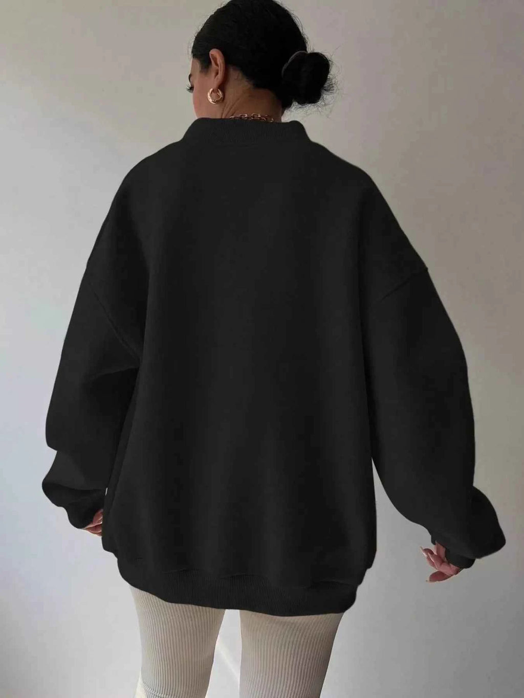 Dropped Shoulder Long Sleeve Oversized Sweatshirt 0395a2f5a2074a8c802cad705cbb43d1-Max-Origin