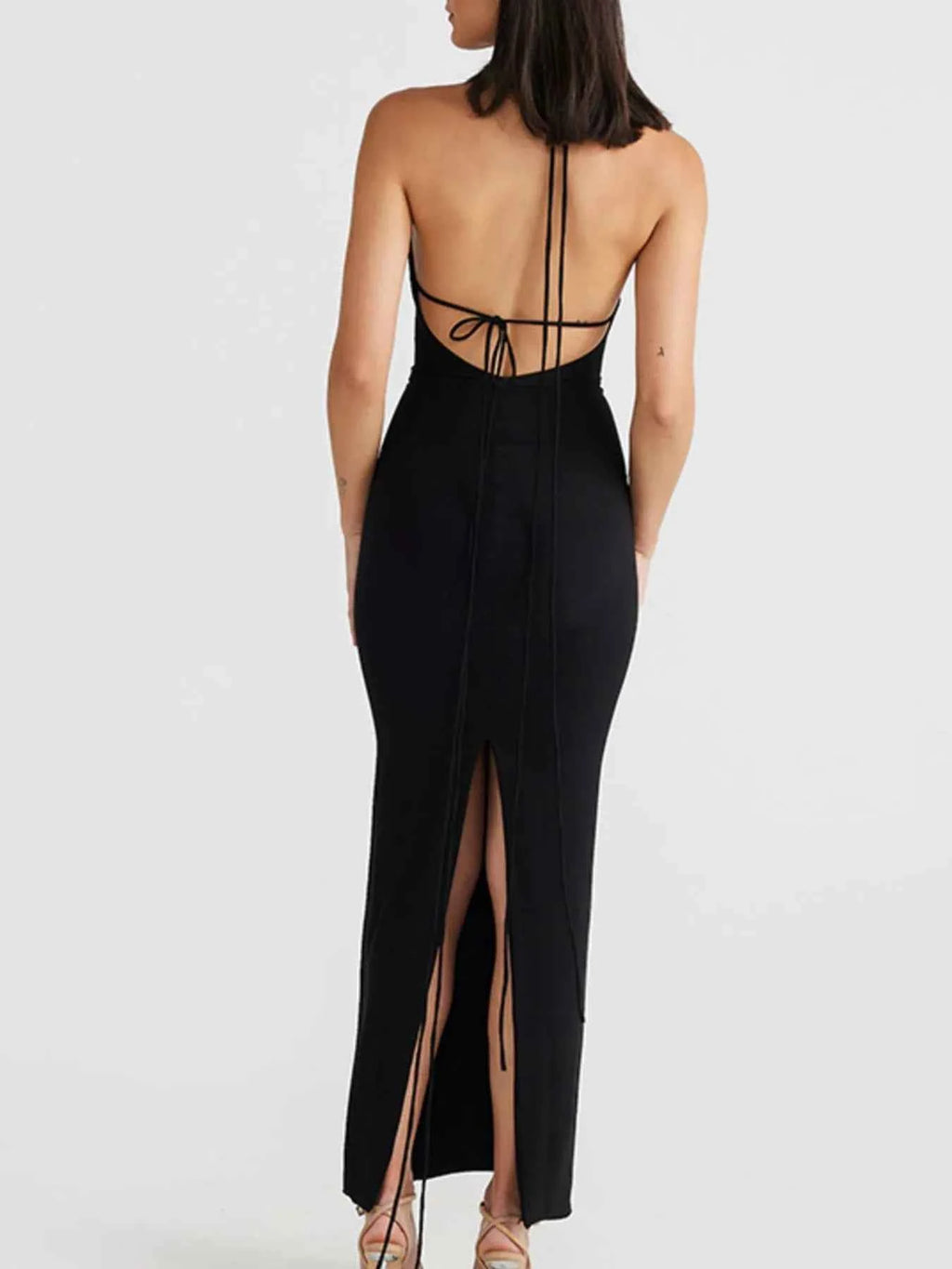 Backless Slit Sleeveless Bodycon Maxi Dress 048225d5-8457-4034-b8ee-e349a3709d4a-Max-Origin