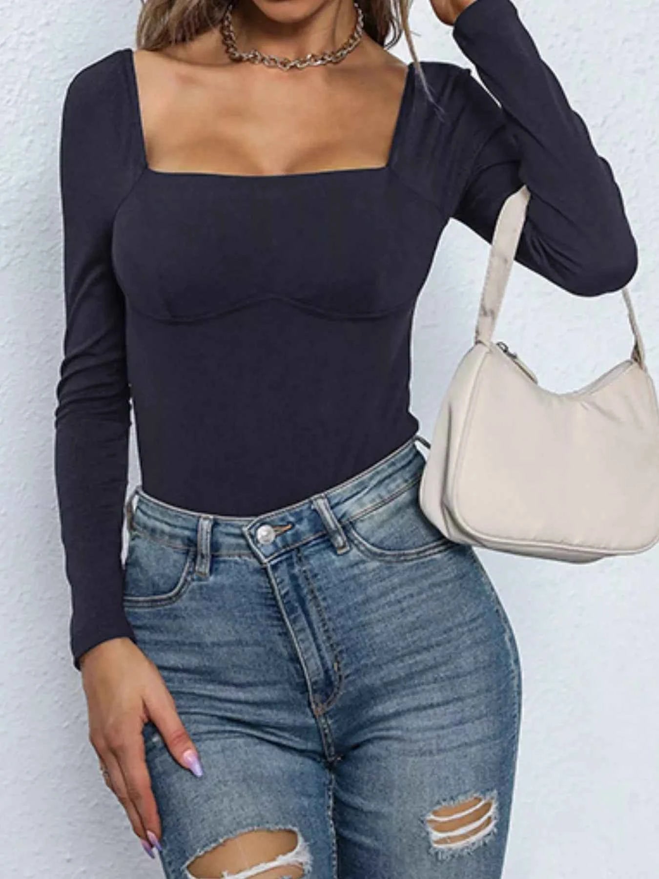 Square Neck Long Sleeve Bodysuit 04c8fedf-aba1-45ff-8540-bcb70d121526-Max-Origin