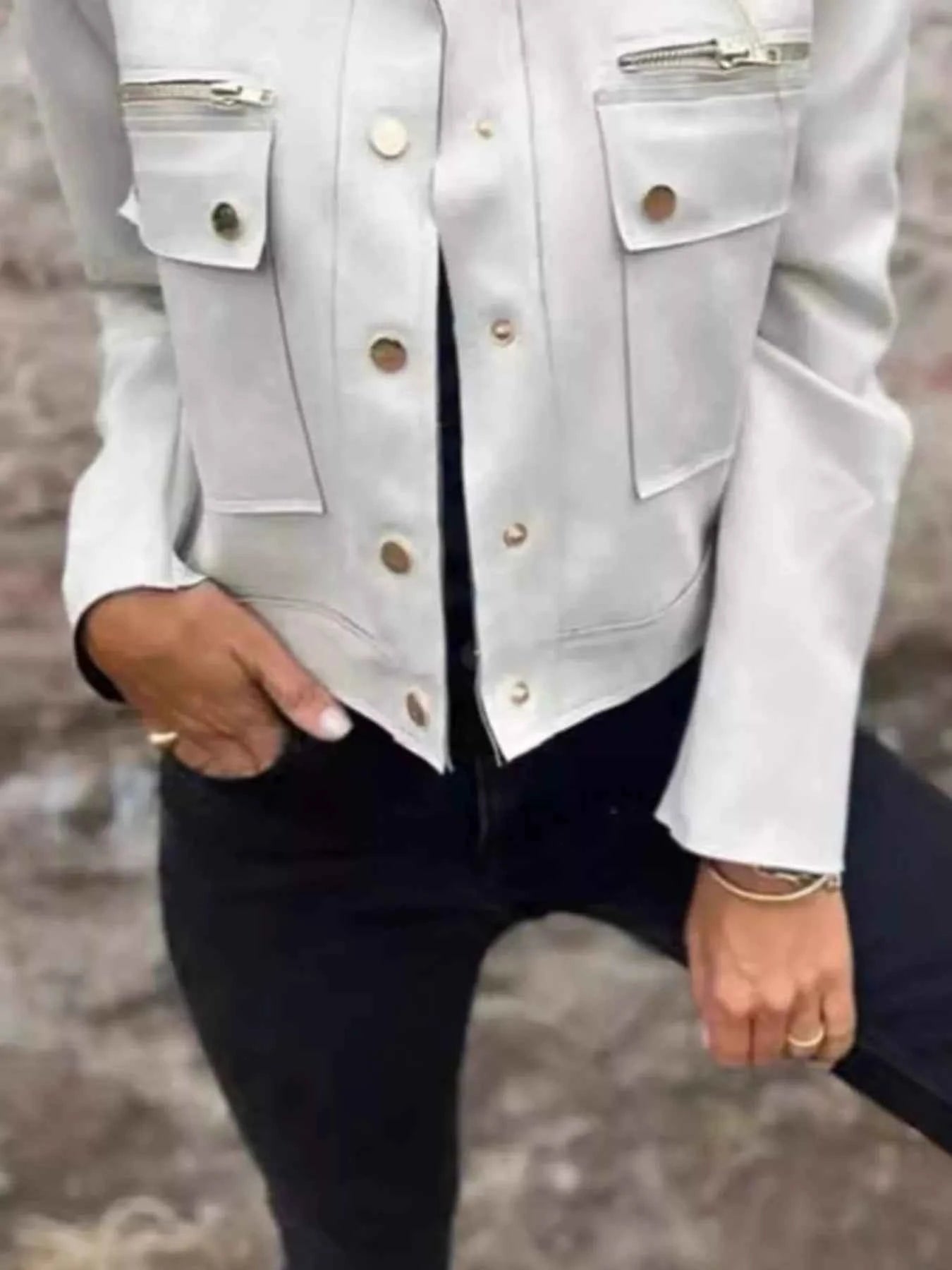 Full Size Snap Down Long Sleeve Jacket Plus Size 063e76eb-f1e0-41b7-8c6f-85300f7fc409-Max-Origin