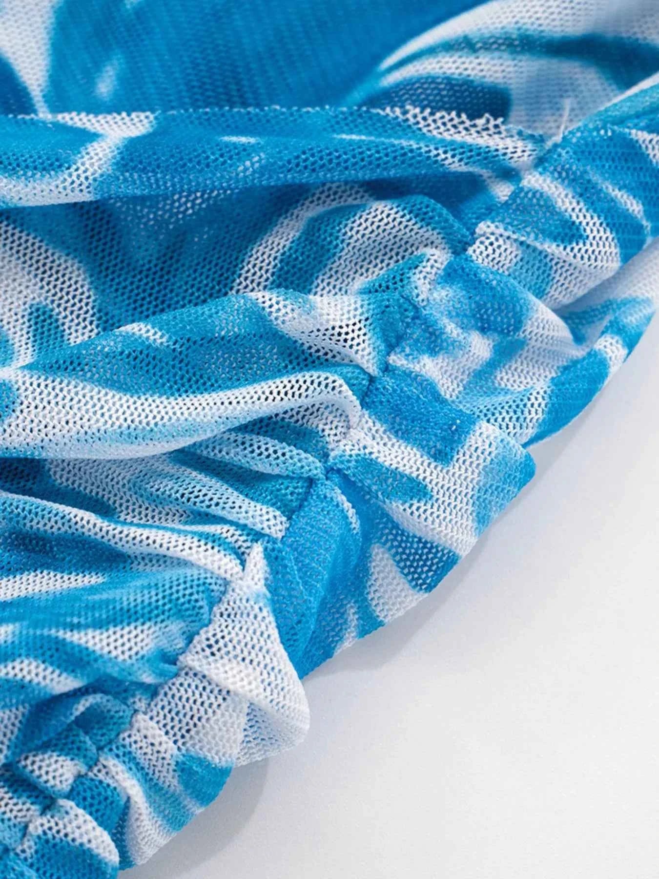 Printed Mock Neck Long Sleeve Mini Dress 066d6f5a-e2c2-4cff-8b77-00e3e22fcdf3-Max-Origin