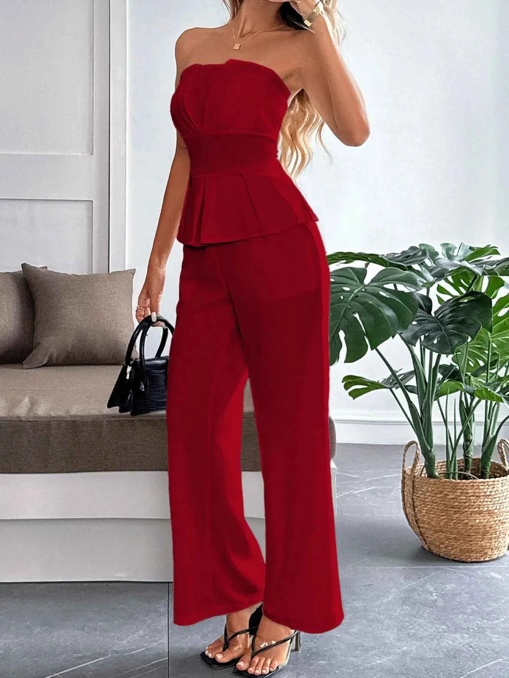 Peplum Tube Top and Pants Set 071f9ef6-3081-47c3-9a25-19678f6b2039-Max-Origin