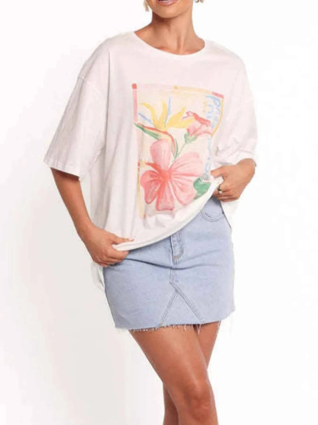 Graphic Round Neck Short Sleeve T-Shirt 072ae775-bb9d-45ae-b66f-dfd3e8b84c51-Max-Origin