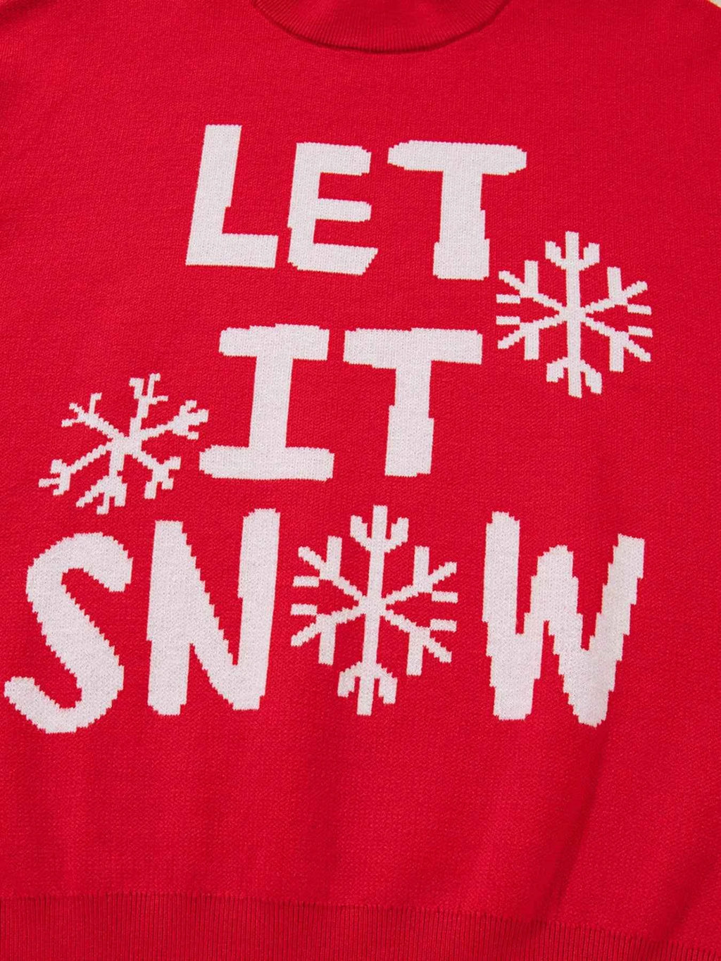 LET IT SNOW Christmas Loose Sweater 07b11da99b764b9fb8e51134c159bbcb-Max-Origin