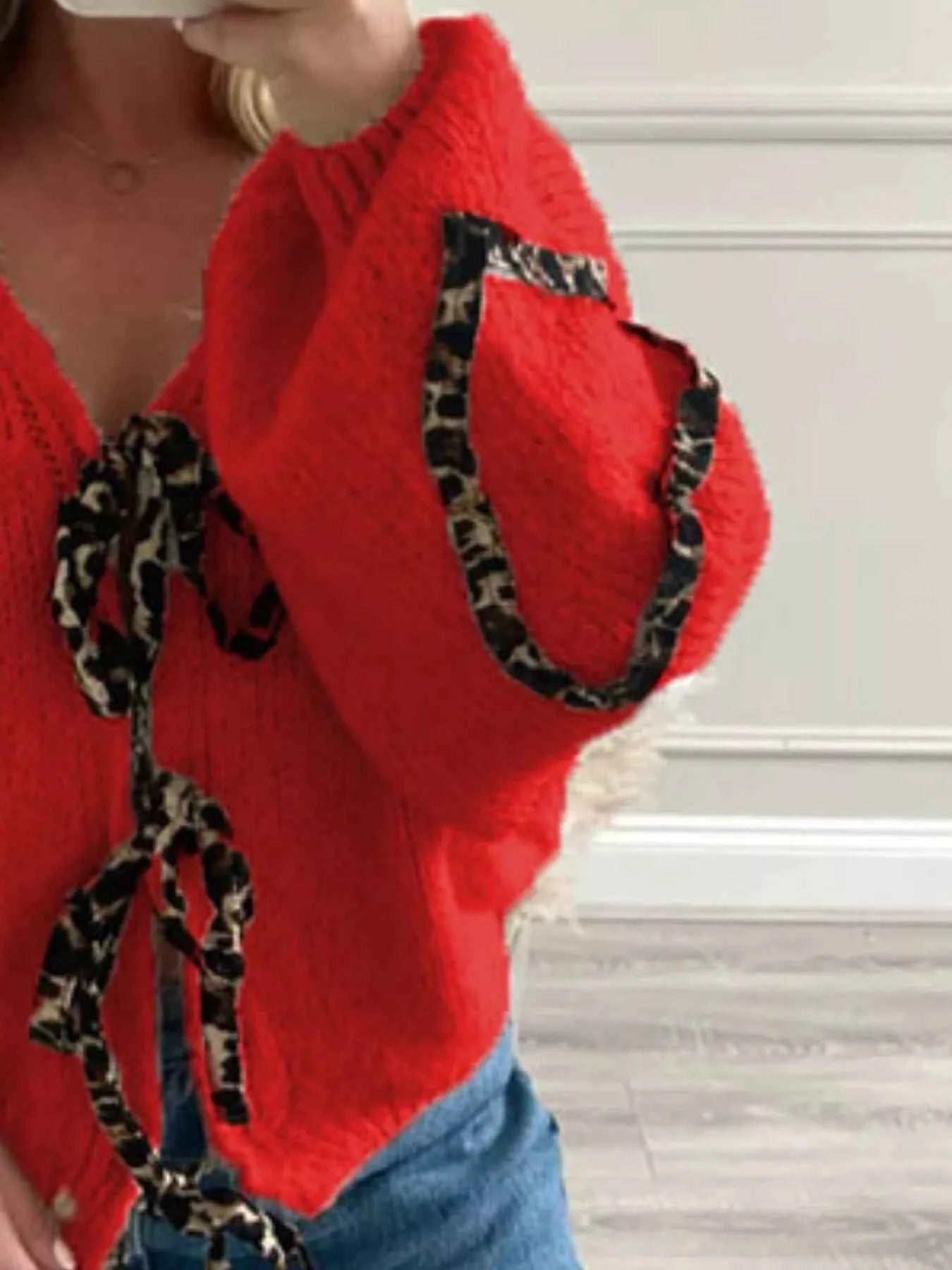 Tie Front Long Sleeve Sweater 0879fd9b-cfbc-4e80-b987-0c96aea0cb5d-Max-Origin