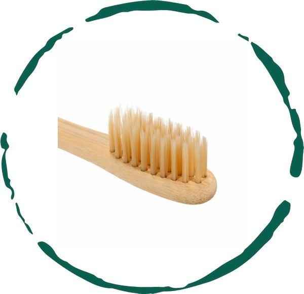 Bamboo Toothbrush. Soft, Eco-Friendly As Shown One Size 088808e5-4e7b-4b8a-ac03-47ed777eca56