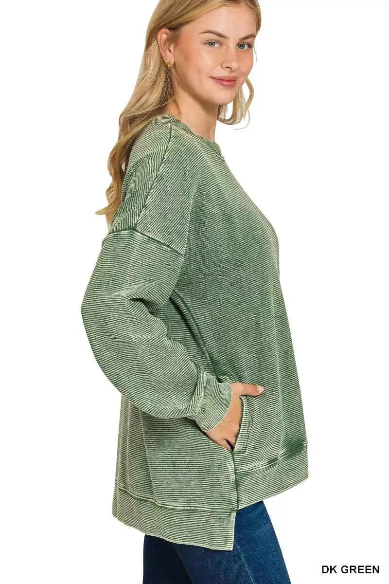 Zenana Full Size Acid Washed Double Ribbed Hi-low Sweatshirt Plus Size 08cb964dbe434903aaab6ec1cb7670b6-Max-Origin