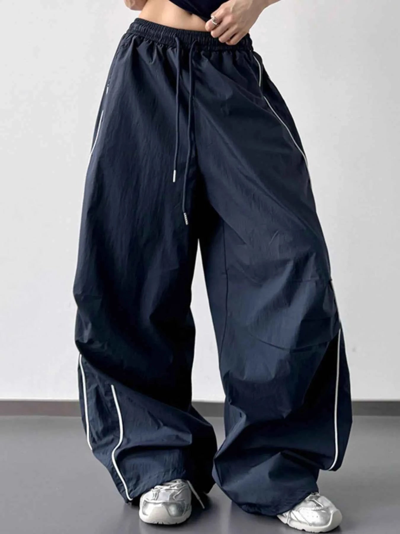 Drawstring Wide Leg Pants Navy Blue 09bb768e-a6e1-49de-8c82-6e8d56a4ef8f-Max-Origin