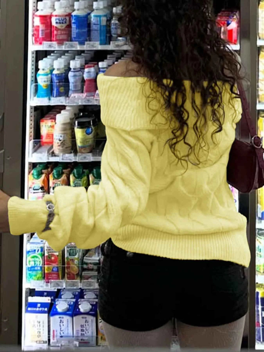 Cable Knit Off-Shoulder Sweater 0a86c4b9c606409789c5dd24717df3e3-Max-Origin