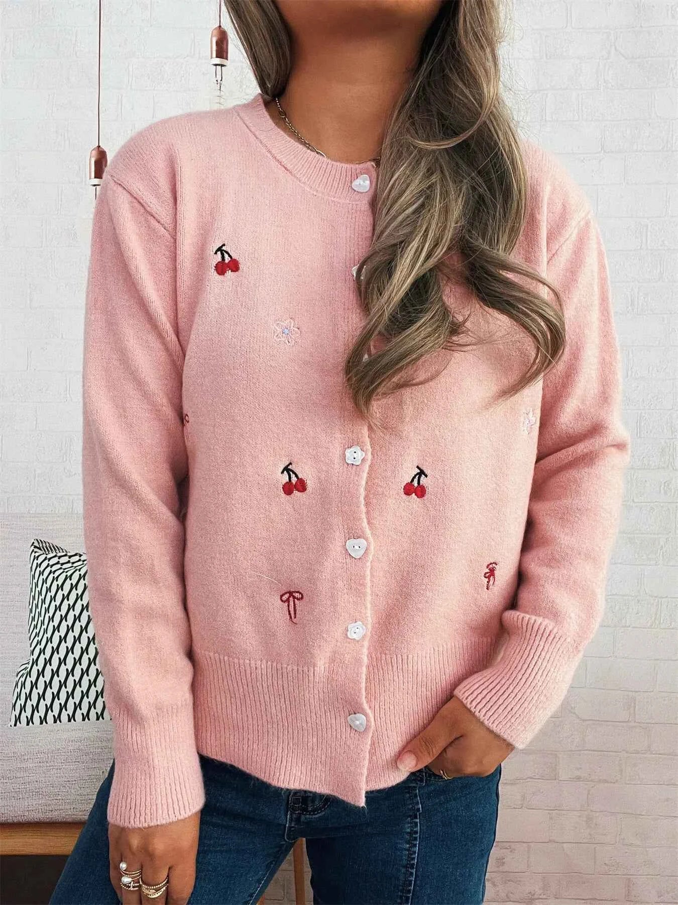 Ribbed Button-Front Knit Cardigan 0aae49388fed4b2ab17e6341ea342c6b-Max-Origin