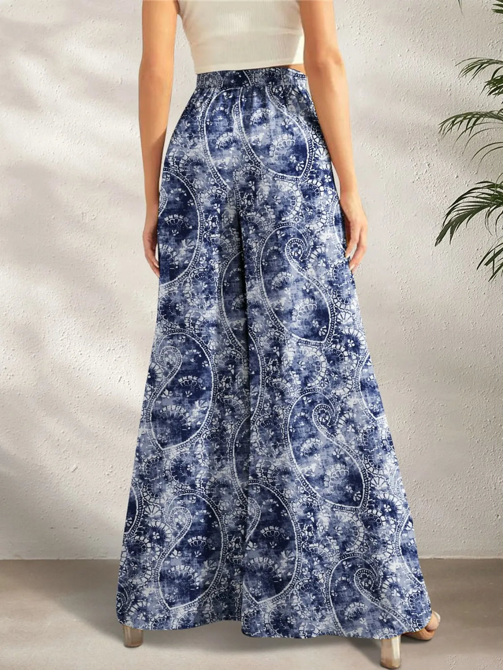 Printed Wide Leg Pants 0ad12085-8711-4683-aece-c023fbdba5e5-Max-Origin