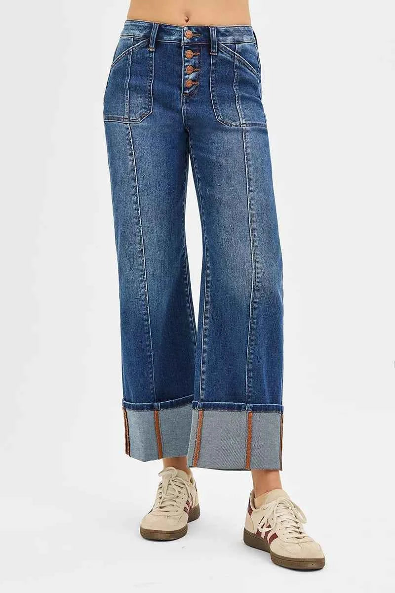RISEN Full Size High Rise Crop Wide Straight Cuffed Jeans Plus Size 0adab293939a4945a43a7e6fc208339f-Max-Origin