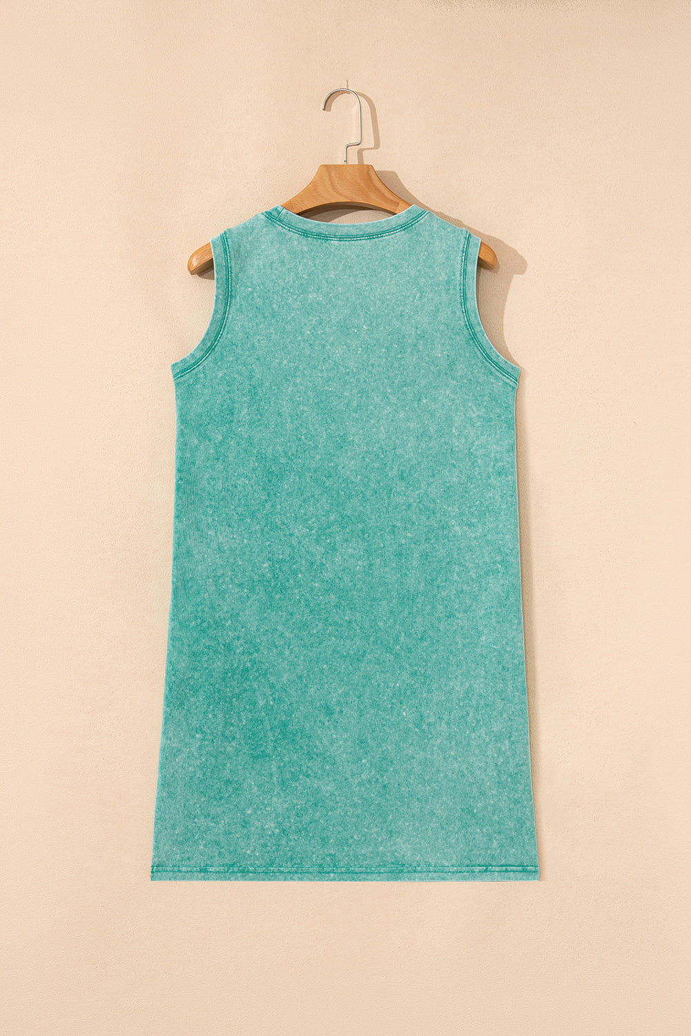 Beau Blue Mineral Wash Pocket Tank Mini Dress 0aed221f51e68a37