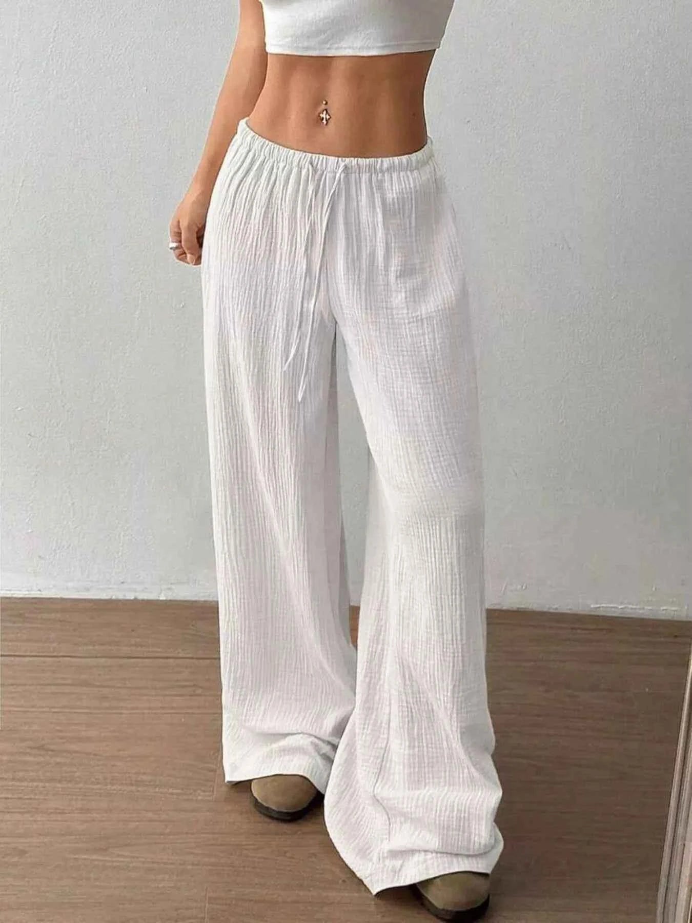 Full Size Drawstring Wide Leg Pants Plus Size 0b3a634c582d41e58c0d51afccf4f73a-Max-Origin