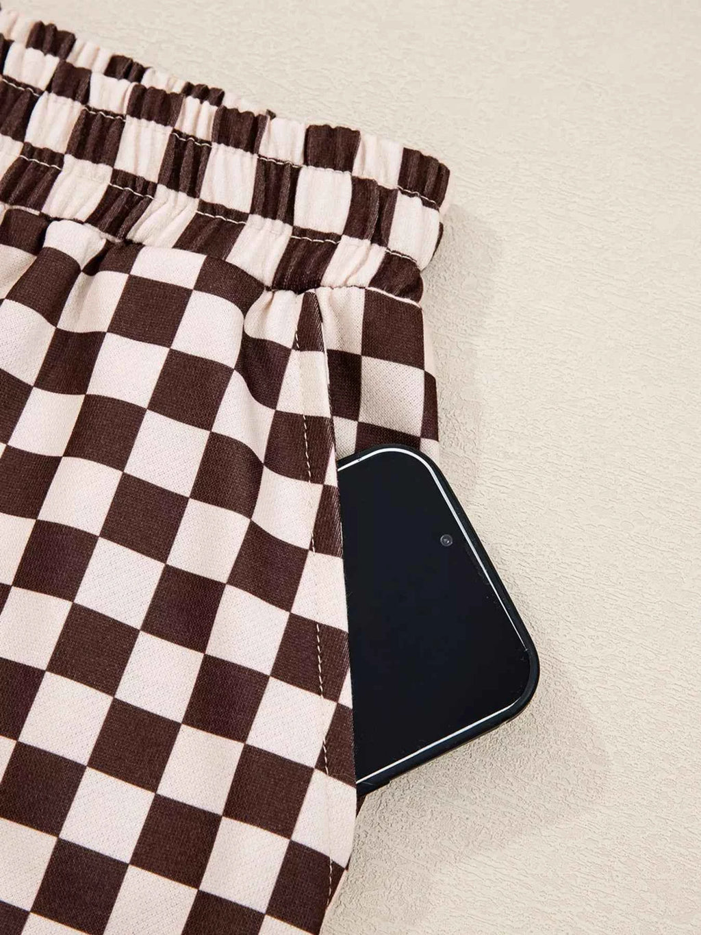 Checkered Drawstring Hoodie and Pants Set 0c31c6a0f3084110b3175a1c29b8b165-Max-Origin