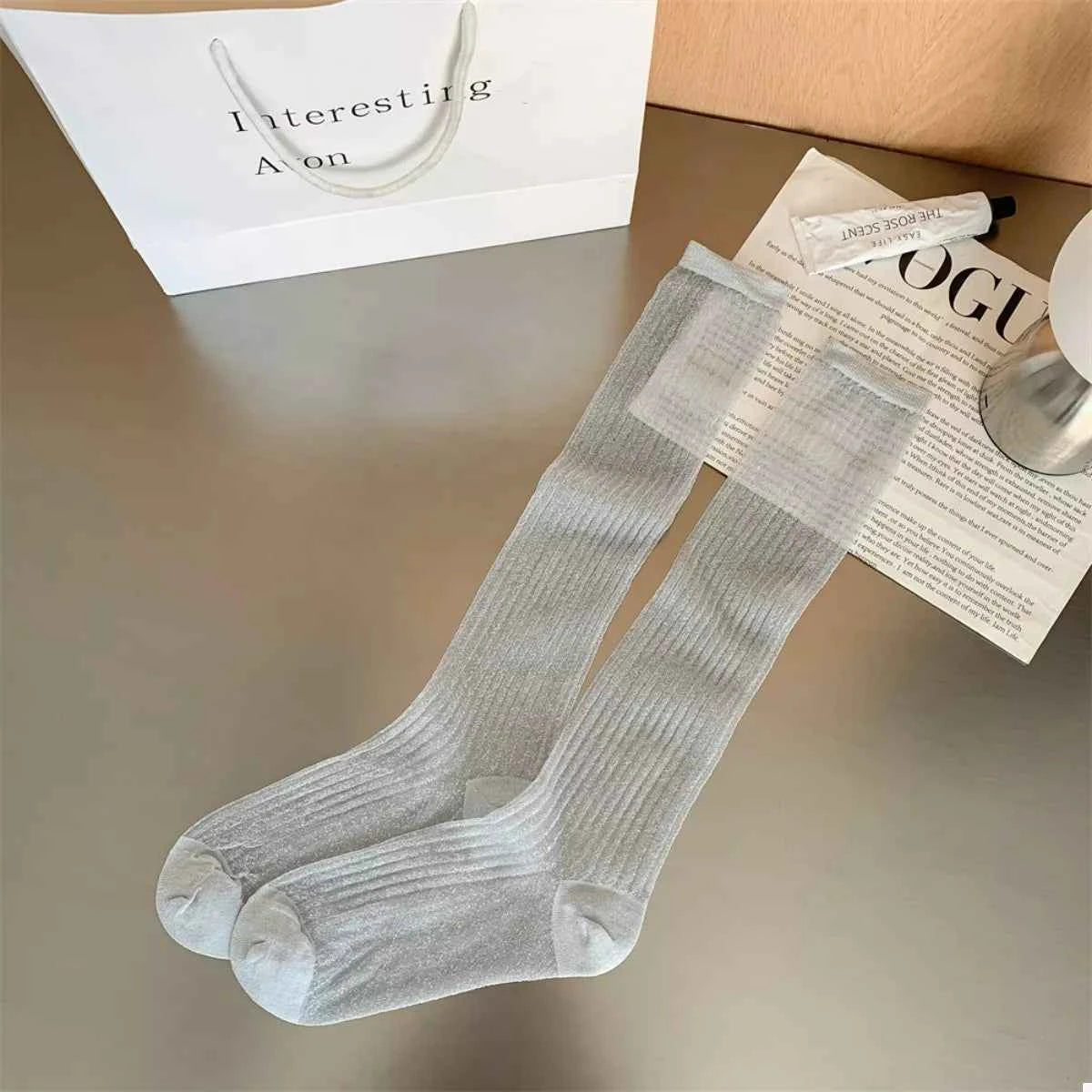 Knee-High Scrunch Socks 0c6012cd-939b-4d76-9a04-a6faebdfa018-Max-Origin