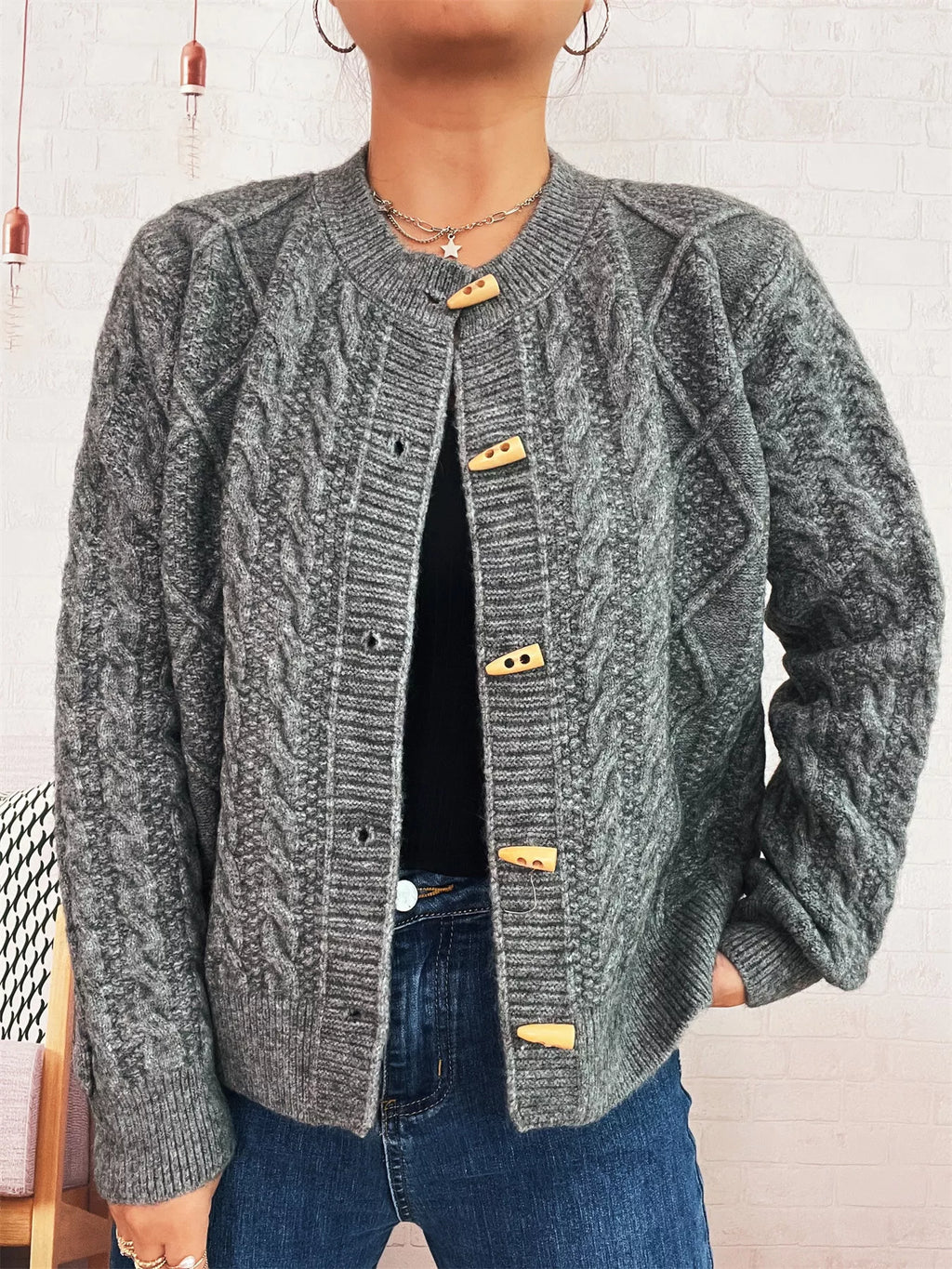 Cable Knit Button-Up Cardigan 0c64483a-015d-4b24-88fc-6ca1ffffc855-Max-Origin