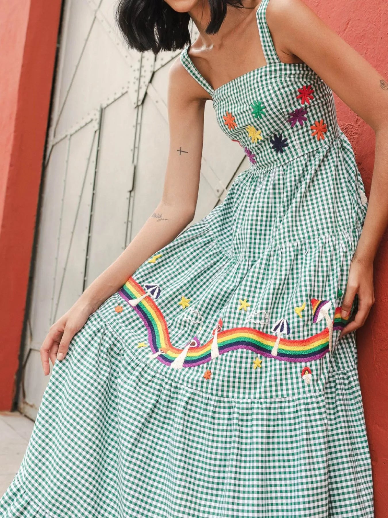 Embroidered Square Neck Tiered Maxi Cami Dress 0d3e9561-f53f-460a-8727-1a0c2b042cd2-Max-Origin
