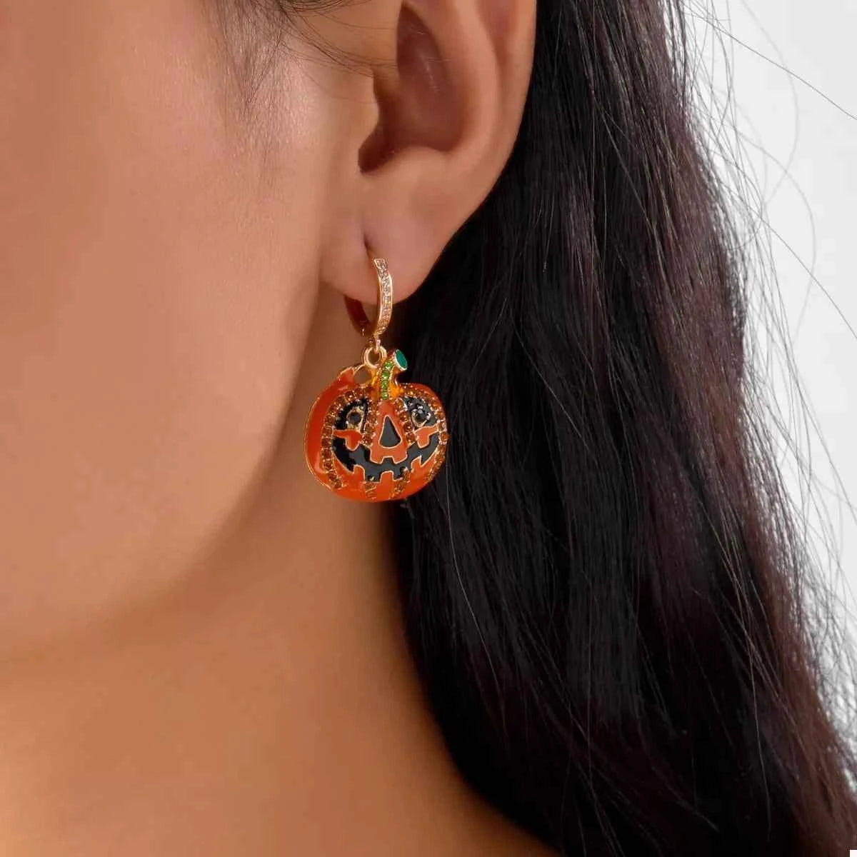Halloween Pumpkin Drop Earrings 0d7b7cb5-13b6-4547-941f-616bfc3d0c6a-Max-Origin